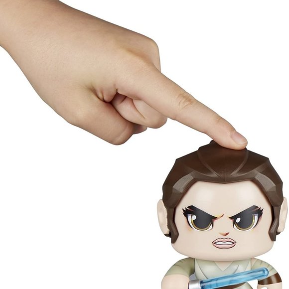 Star Wars MIGHTY MUGGS Rey (Jakku) 4-inch Action Figures 2017 NEW - Picture 7 of 9